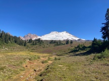 From 4,700 feet (Mount Baker summit is 10,781 feet)
