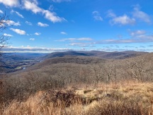Looking south from Caleb’s Peak (Kent seen on the east bank of the Housatonic)