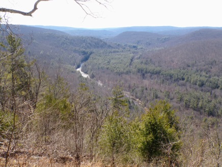 First lookout—West Branch Farmington River, looking south